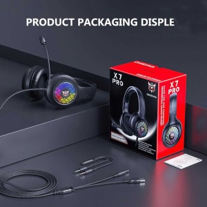 هدست گیمینگ با سیم اونیکوما مدل  X7 Pro RGB